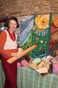 peg loom weaving