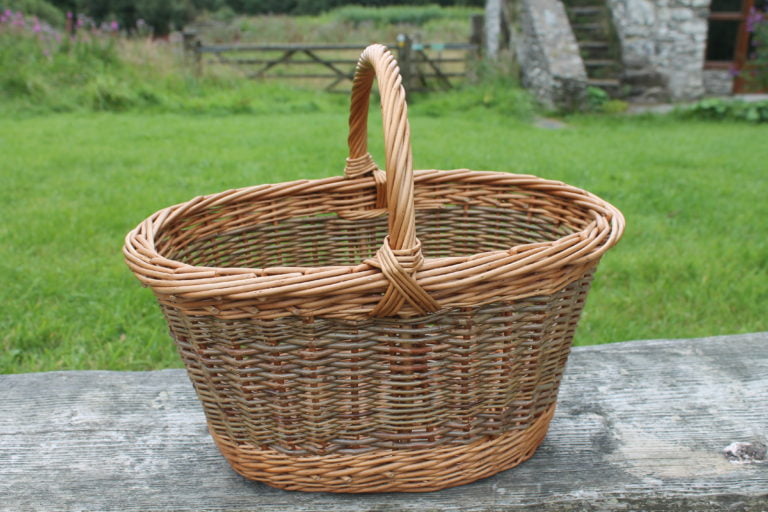 Willow Basket Weaving Make an Oval Trug or Shopper Denmark Farm