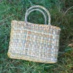 Rush Weaving - Little Square Bag